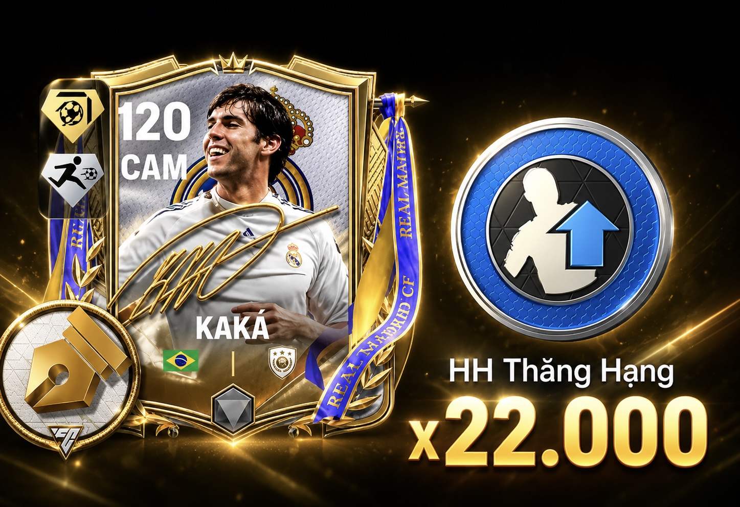 KAKA OVR120 + HHTH - Code FC Mobile