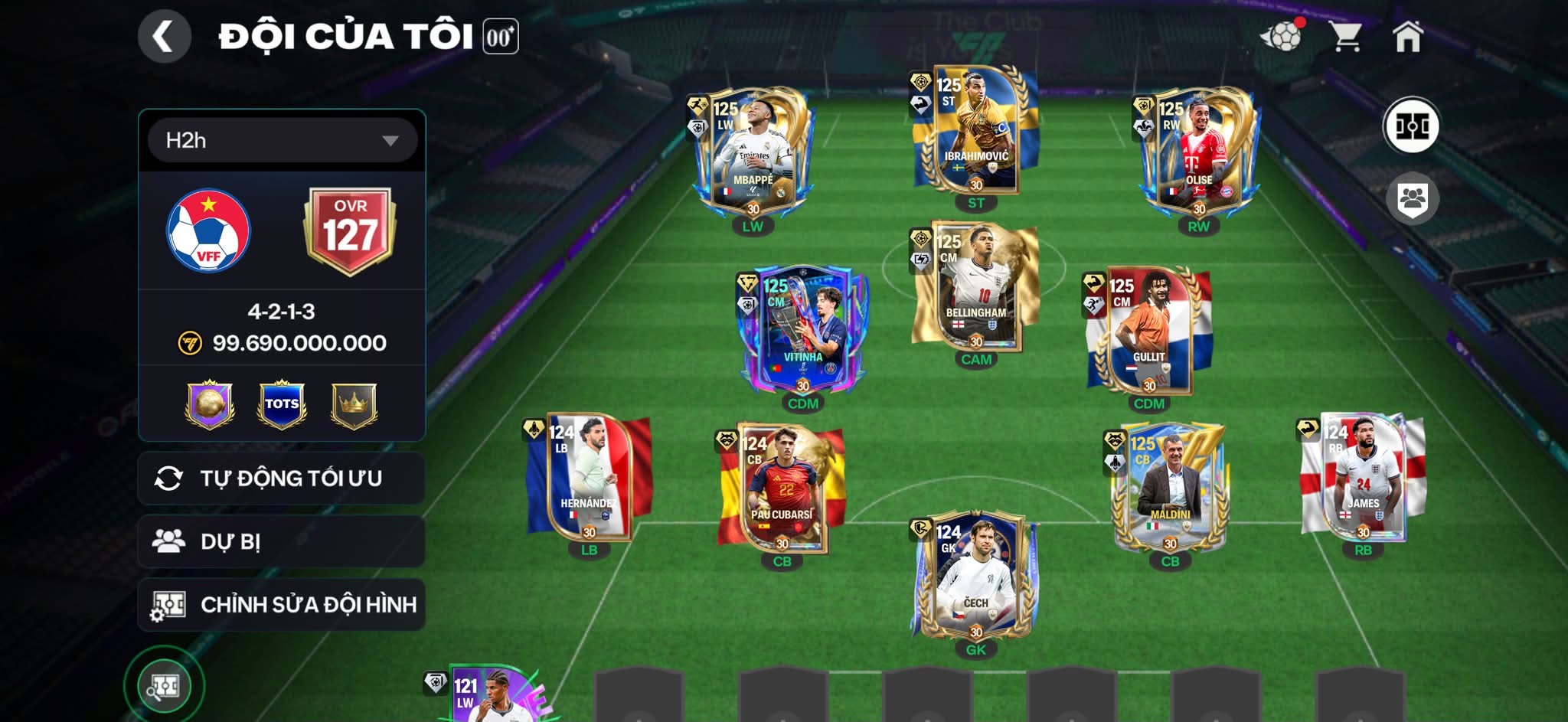 TÚI MÙ ACC OVR127 - Code FC Mobile