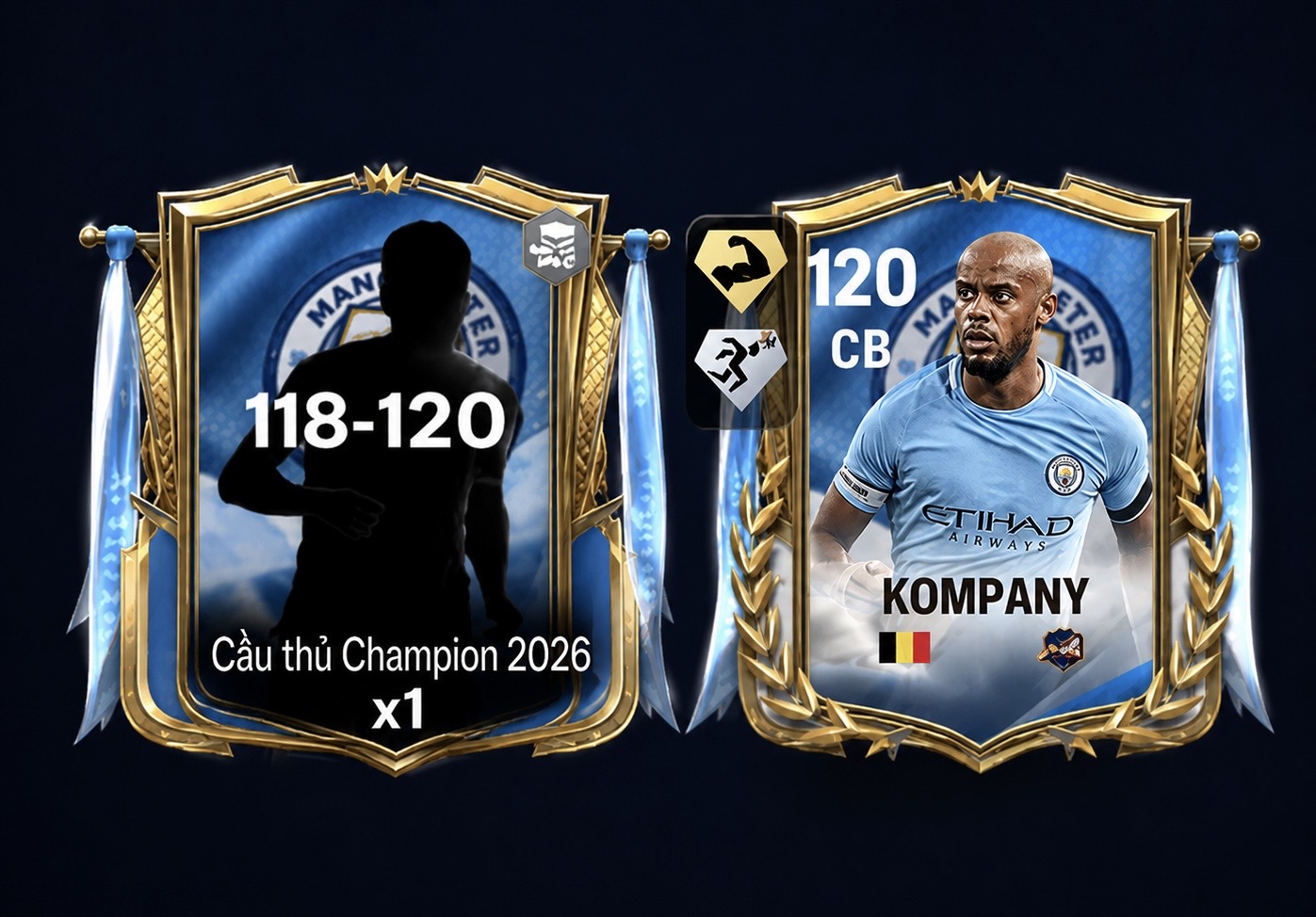 Cầu thủ ChamX1 + Ovr120 - Code FC Mobile